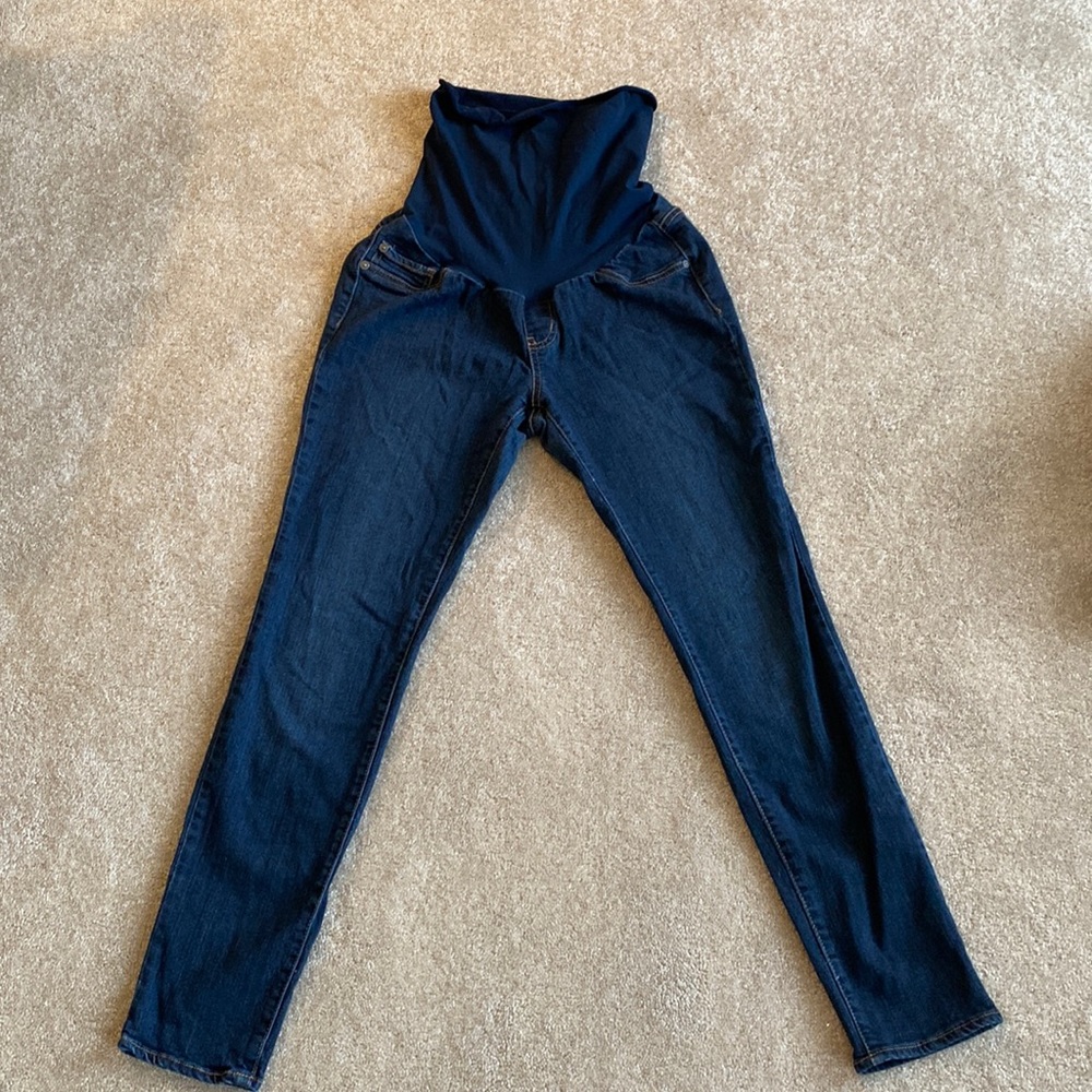 Luxe Essentials Denim (LED) maternity Skinny Jeans
